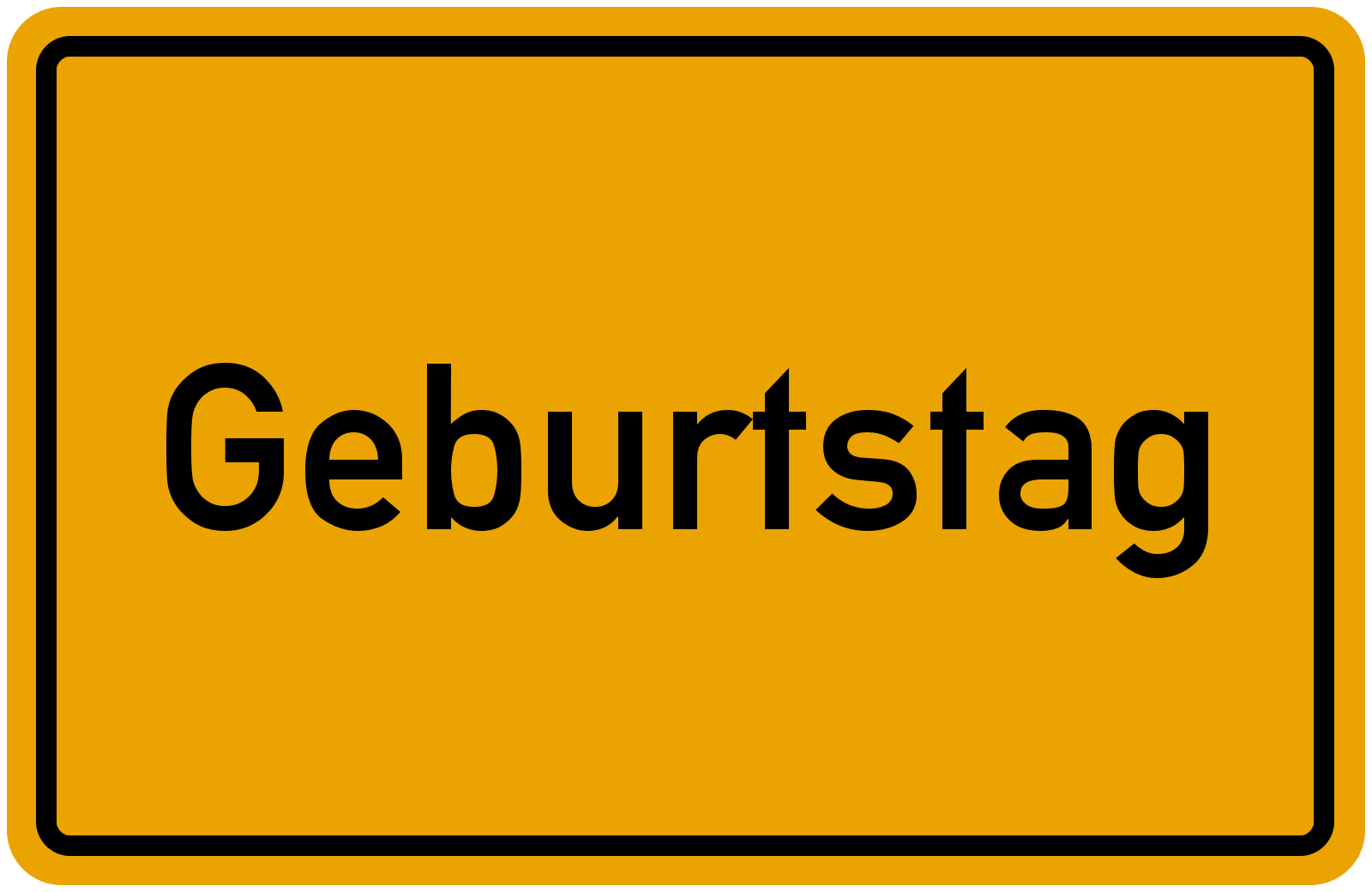 Geburtstag